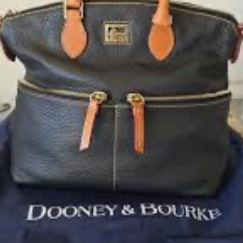 Dooney Leather Black Bag